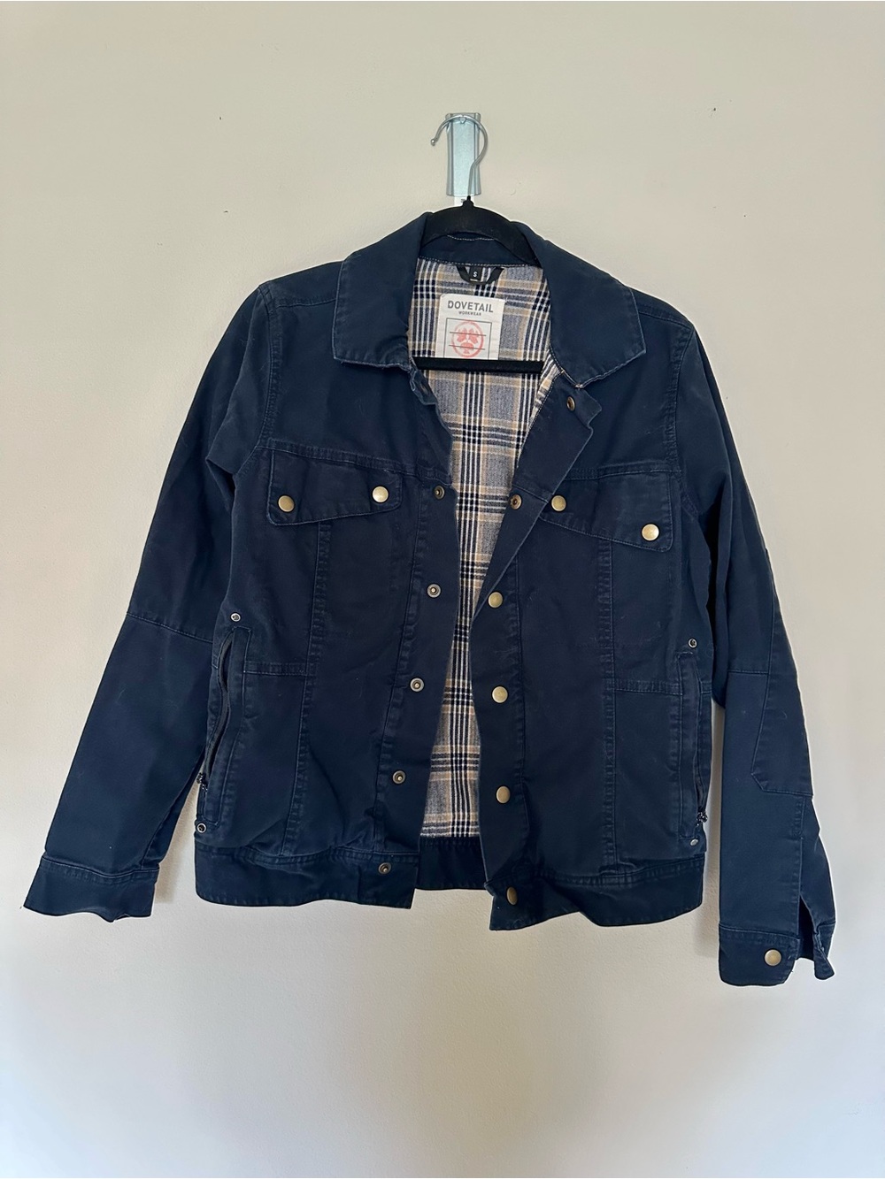 Dovetail Women's Navy Jean Jacket